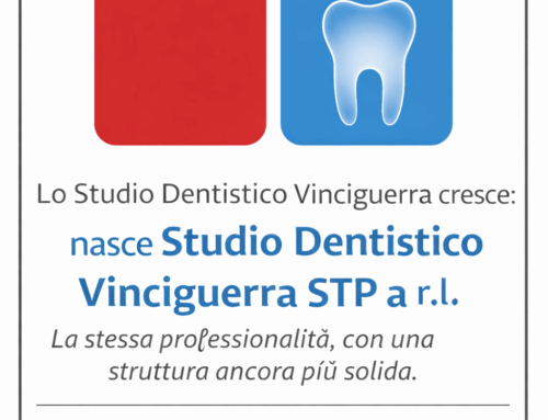 Comunicazione istituzionale – Nuova forma giuridica: STUDIO DENTISTICO VINCIGUERRA STP A RL