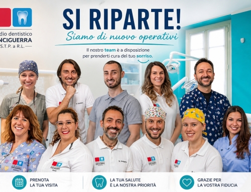Ripresa dell’attività dello Studio Dentistico Vinciguerra